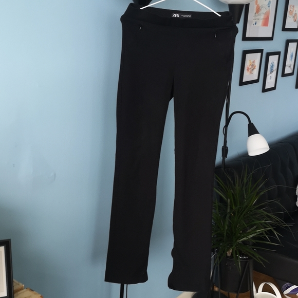 Zara Power Stretch Zip Leggings - Picture 4 of 7